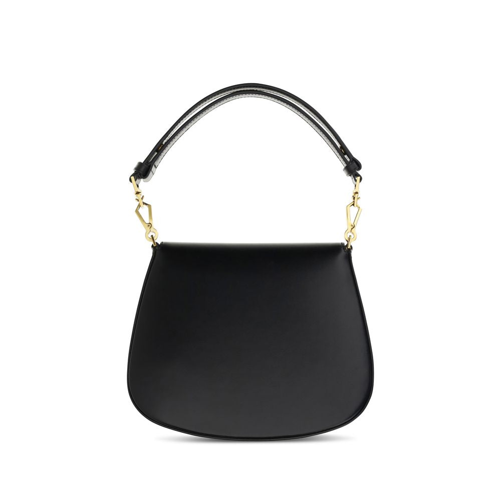 Saint Laurent Black Calf Leather Handbag