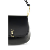 Saint Laurent Black Calf Leather Handbag