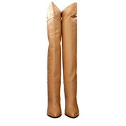 Jimmy Choo Beige Leather Ankle Boots