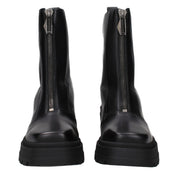 Jimmy Choo Black Leather Ankle Boots