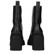 Jimmy Choo Black Leather Ankle Boots