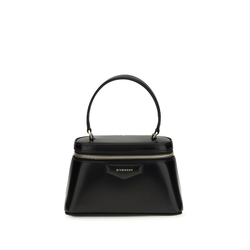 Givenchy Black Calf Leather Antigona Mini Handbag