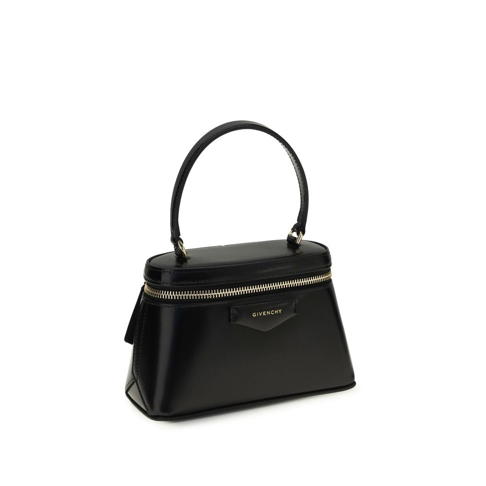 Givenchy Black Calf Leather Antigona Mini Handbag