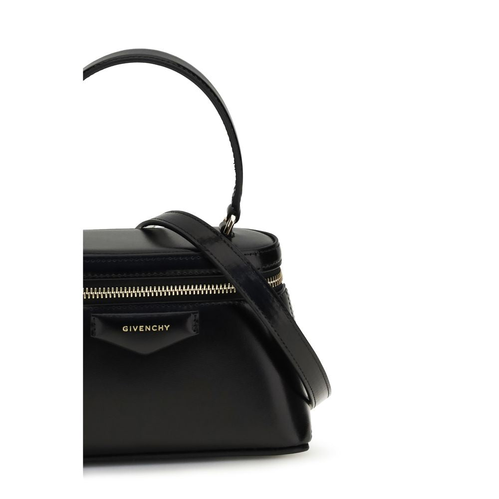 Givenchy Black Calf Leather Antigona Mini Handbag