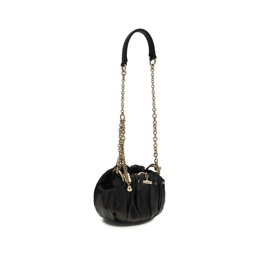 Chloé Black Lambskin Shoulder Bag