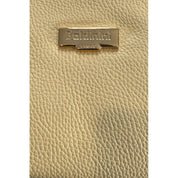 Baldinini Trend Bicolor Cowhide Clutch Bag
