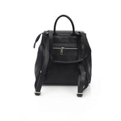 Baldinini Trend Black Cowhide Convertible Backpack