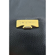 Baldinini Trend Blue Cowhide Clutch Bag