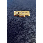 Baldinini Trend Blue Cowhide Crossbody Bag