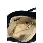 Baldinini Trend Black Cowhide Clutch Bag