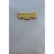Baldinini Trend Blue Cowhide Clutch Bag
