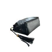 Baldinini Trend Black Cowhide Shoulder Bag
