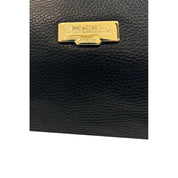 Baldinini Trend Black Cowhide Shoulder Bag