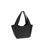 Saint Laurent Black Other Fibres Shoulder Bag