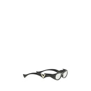 Valentino Garavani Black Acetate Geometric Sunglasses
