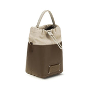Maison Margiela Brown Calf Leather 5AC Bucket Bag