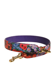 Dolce & Gabbana Multicolor Calf Leather Shoulder Strap