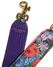 Dolce & Gabbana Multicolor Calf Leather Shoulder Strap