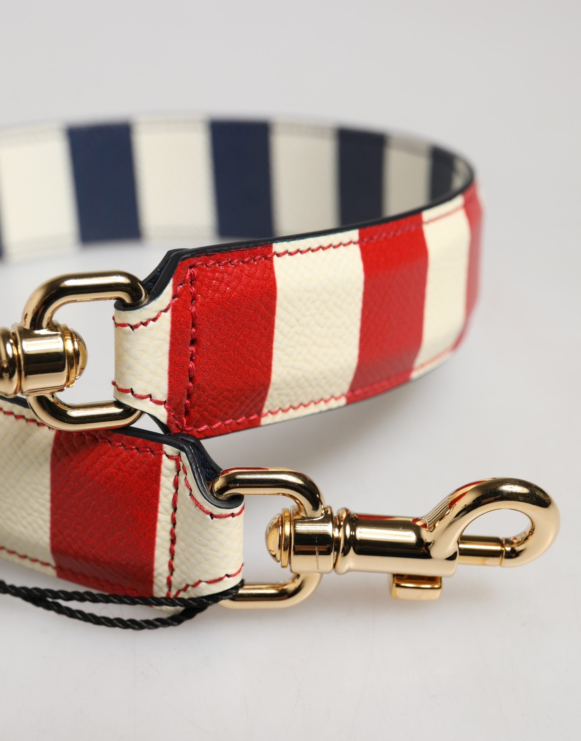 Dolce & Gabbana Multicolor Calf Leather Shoulder Strap