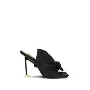Givenchy Black Lambskin Mules
