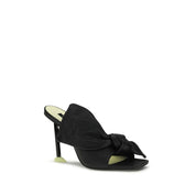 Givenchy Black Lambskin Mules