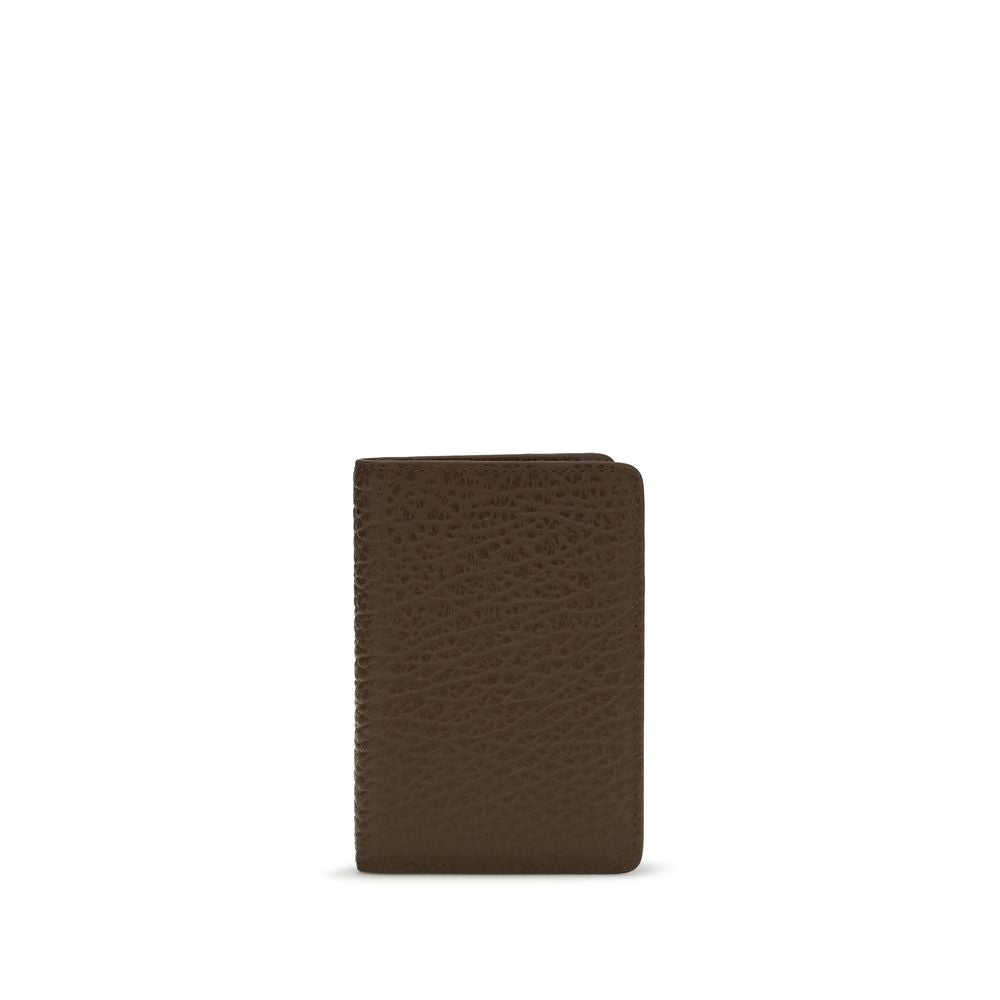 Maison Margiela Brown Calf Leather Wallet