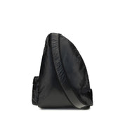 Balenciaga Black Nylon and Lambskin Explorer Backpack
