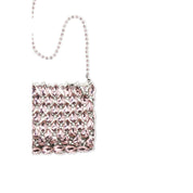 Self-Portrait Multicolor Polyester Crystal Mesh Shoulder Bag