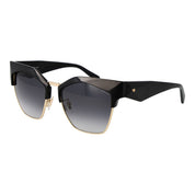 Police Black Plastic Cat Eye Sunglasses