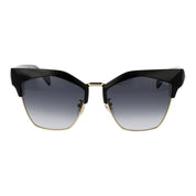 Police Black Plastic Cat Eye Sunglasses