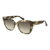 Max Mara Green Bicolor Acetate Cat Eye Sunglasses