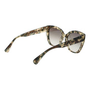 Max Mara Green Bicolor Acetate Cat Eye Sunglasses