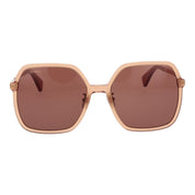 Max Mara Coral Acetate Sunglasses