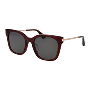 Max Mara Burgundy Acetate Butterfly Sunglasses
