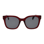 Max Mara Burgundy Acetate Butterfly Sunglasses
