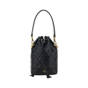 Fendi Black Polyamide Mon Tresor Bucket Bag