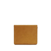 Brunello Cucinelli Brown Calf Leather Laptop Case