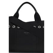 Prada Black Canvas Travel Bag
