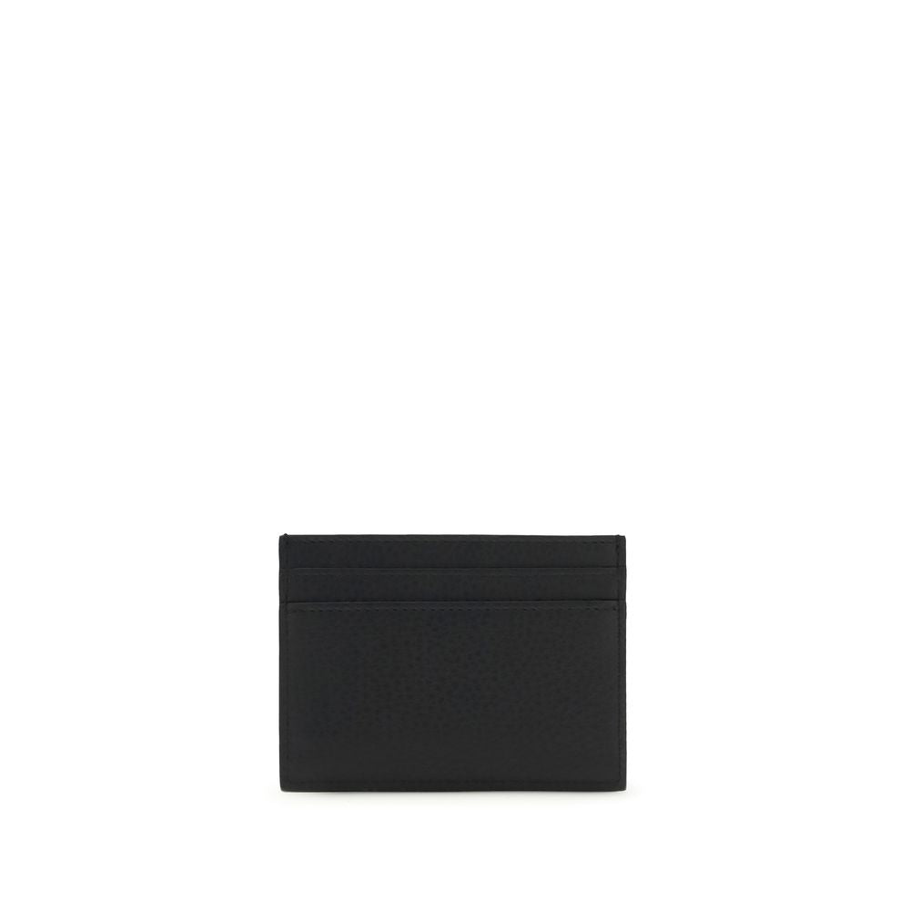 Saint Laurent Black Calf Leather Card Holder