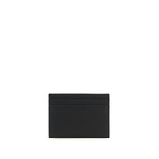 Saint Laurent Black Calf Leather Card Holder