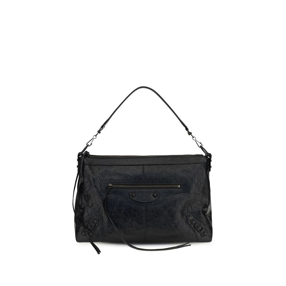 Balenciaga Black Lamb Leather Shoulder Bag