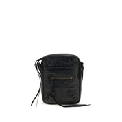 Balenciaga Black Lambskin Shoulder Bag