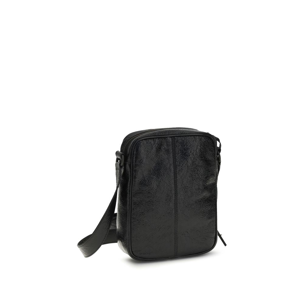 Balenciaga Black Lambskin Shoulder Bag