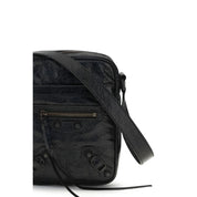 Balenciaga Black Lambskin Shoulder Bag