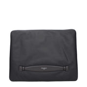 Dolce & Gabbana Gray Fabric Clutch Bag