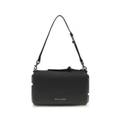 Marc Jacobs Black Calf Leather Shoulder Bag