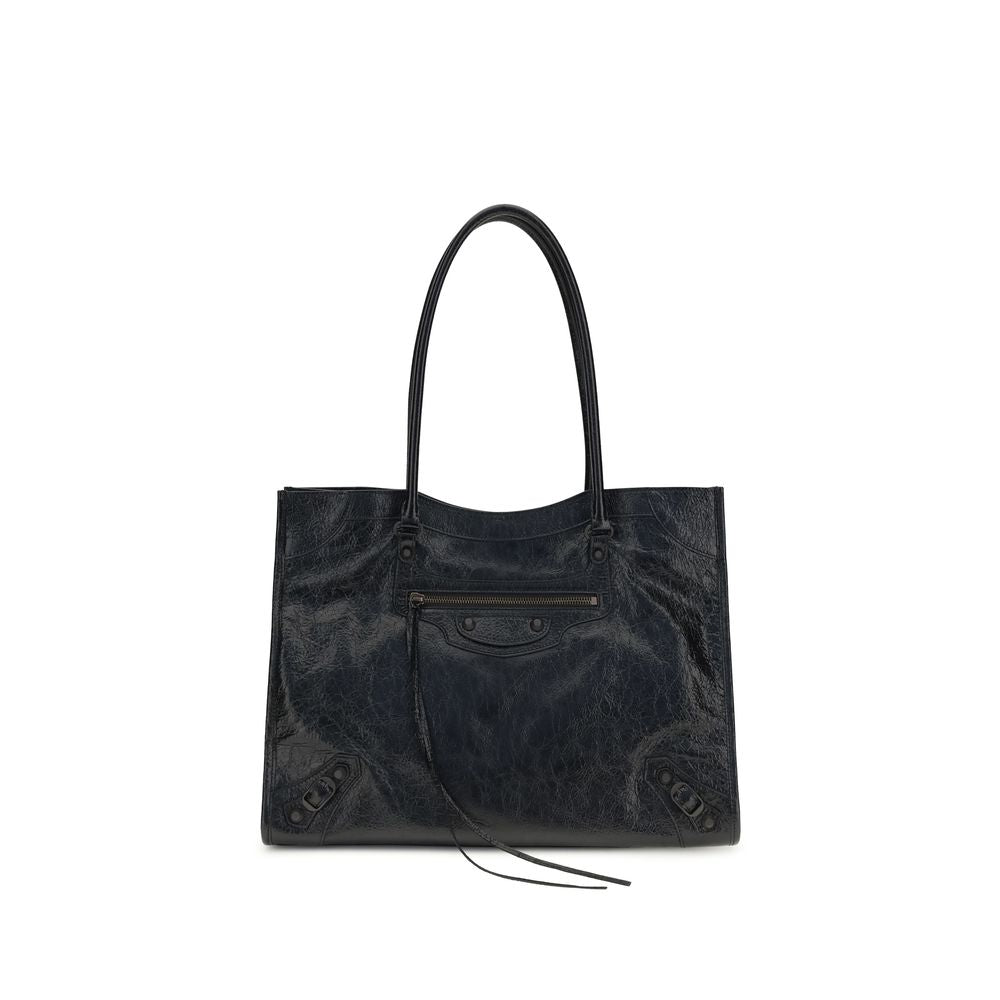 Balenciaga Black Lamb Leather Shoulder Bag