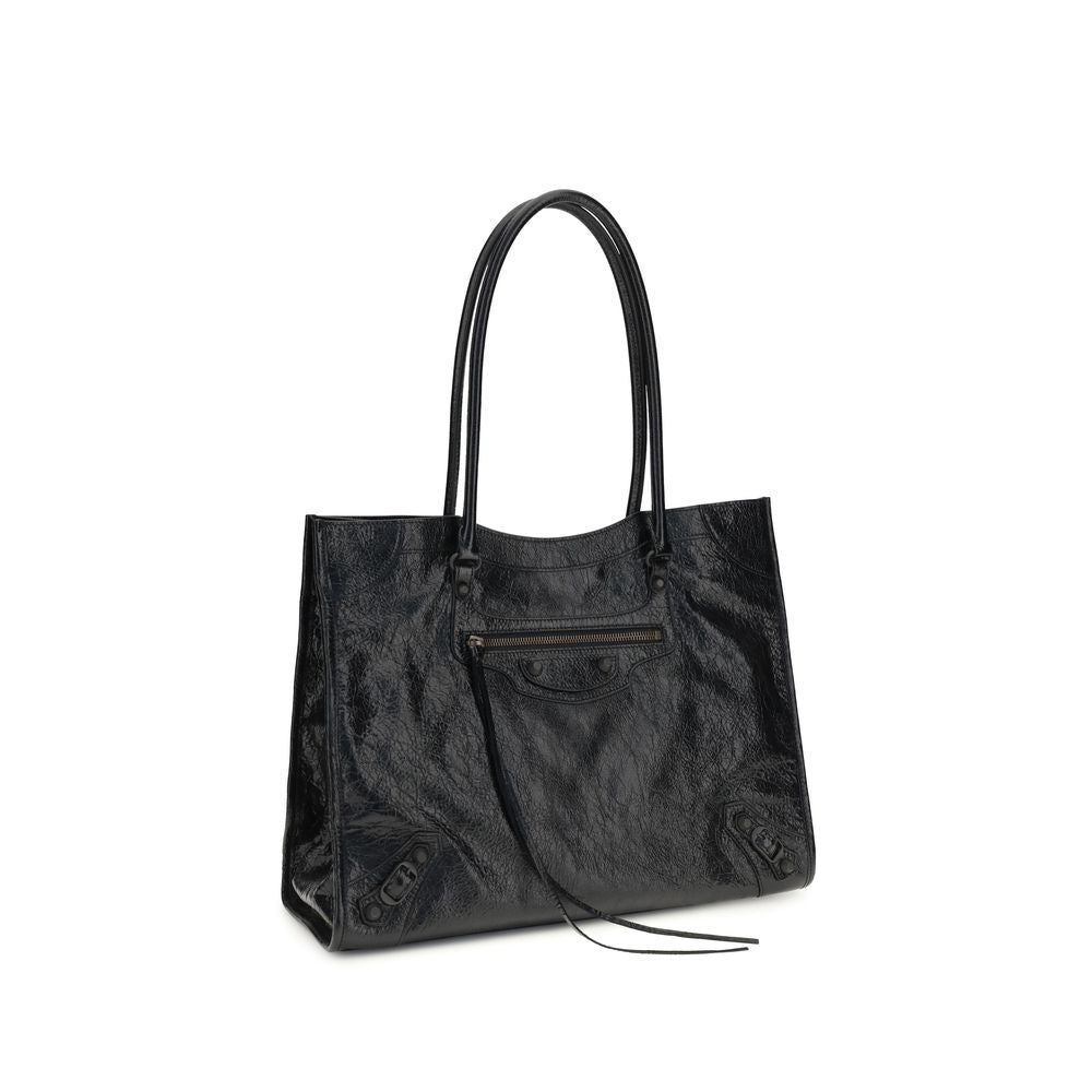 Balenciaga Black Lamb Leather Shoulder Bag