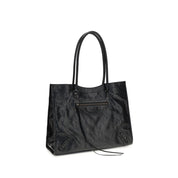 Balenciaga Black Lamb Leather Shoulder Bag