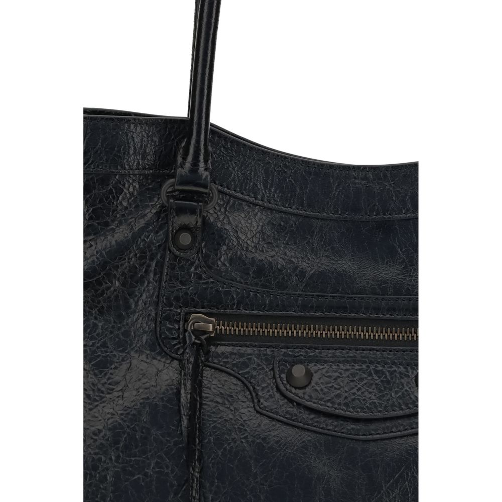 Balenciaga Black Lamb Leather Shoulder Bag
